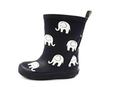 CeLaVi dark navy elepahnts gummistøvle